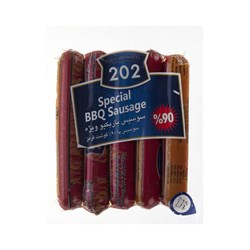 سوسیس 90 درصد باربکیو ویژه 202  400 گرمی