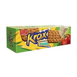 بیسکویت کراکر پنیری سبزیجات کراکس شیرین عسل 140 گرمی