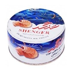 کنسرو تن ماهی در روغن شنگر 120 گرمی