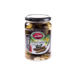 خیارشور ممتاز شیشه اختصاصی سحر 1450 گرمی