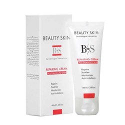 کرم ترمیم کننده بی اس بیوتی اسکین مدل anti irritaion & repairing حجم 40 میل لیتری