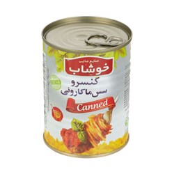 کنسرو سس ماکارونی با سویا خوشاب 350 گرمی