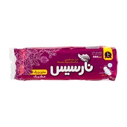 نوار بهداشتی بالدار بزرگ نارسیس 10 عددی