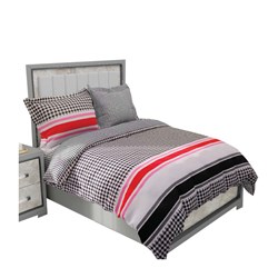 سرویس روتختی یک نفره کارینا 6 تکه مدل Elegance