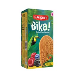 بیسکویت با طعم میوه های جنگلی فرخنده 330 گرمی