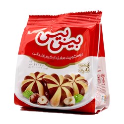 بیسکویت مغزدار با کرم فندوقی بیس بیس نادری110 گرمی
