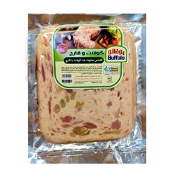 کالباس مخلوط گوشت و قارچ 60 درصد بوفالو 200 گرمی