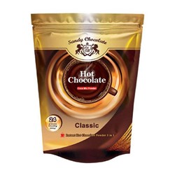 پودر هات چاکلت سندی مدل Classic ساشه 24 عددی