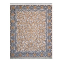 فرش ماشینی مدل آترین نقره ای