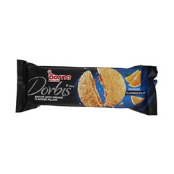 بیسکویت کاکائویی درنا با مغز پرتقال 120 گرمی