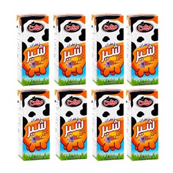 شیر زعفران میهن 200 میلی لیتری بسته 36 عددی