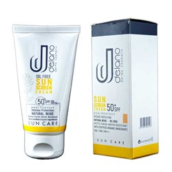 کرم ضد آفتاب فاقد چربی  SPF+50 بژ طبیعی دلانو 50 میلی لیتری
