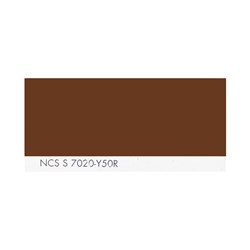 رنگ قهوه‎ای روغنی سفارشی ساندورا کد NCS S 7020-Y50R 1000 گرمی