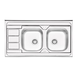 سینک روکار نیمه فانتزی ایلیا استیل مدل 3051