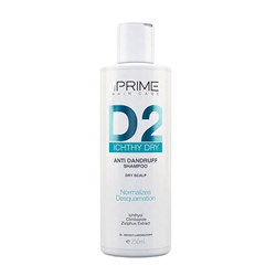 شامپو ضد شوره پریم مدل Ichthy Dry D2 حجم 250 میلی لیتری