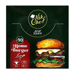 همبرگر 90% گوساله نیک شف 400 گرمی