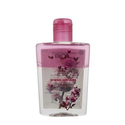 محلول پاک کننده آرایش صورت دو فاز بیول مدل Flower حجم 150 میلی لیتری
