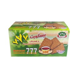 بیسکویت با طعم هل و تزیین کنجد 777 وزن 900 گرمی