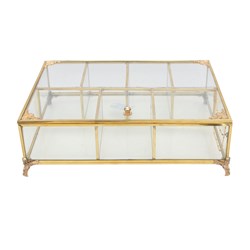 باکس چای اکریلیک مدل مستطیل 7 خانه