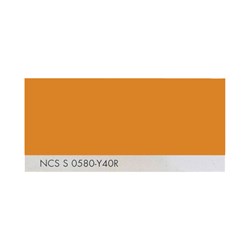 رنگ روغنی سفارشی ساندورا کد NCS S 0580-Y40R 1000 گرمی
