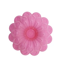 قالب ژله پلاستیکی دودکش دار مدل گل فاران