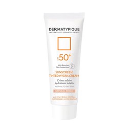 کرم ضد آفتاب بژ طبیعی مناسب پوست خشک درماتیپیک SPF50 حجم 50 میلی لیتری