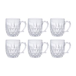 نیم لیوان شیشه ای مدل Moser بسته 6 عددی
