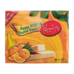 ویفر پرتقالی جام شیرین شهدیزد 850 گرمی