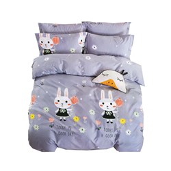سرویس روتختی دو نفره کارینا 6 تکه مدل Rabbit B