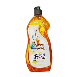 مایع ظرفشویی زرد لیمویی فست دراپ 750 میلی لیتری