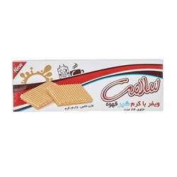ویفر با کرم شیر قهوه سلامت 140 گرمی