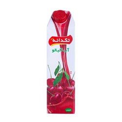 آب آلبالو تکدانه 1000 میلی لیتری