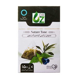 دمنوش گزنه و برگ زیتون دکتر آز 15 عددی