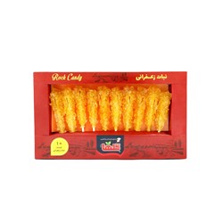 نبات نی دار زعفرانی جعبه ای گلها 190 گرمی
