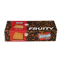 بیسکویت فروتی با طعم قهوه ستاک 550 گرمی