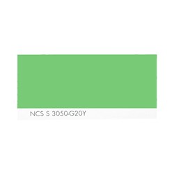 رنگ اکریلیک سفارشی ساندورا کد NCS S 3050-G20Y 1000 گرمی