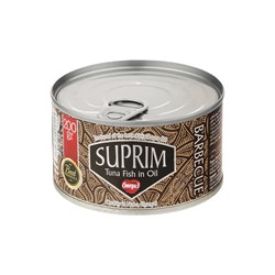 تن ماهی در روغن ساپریم با طعم دودی 200 گرمی