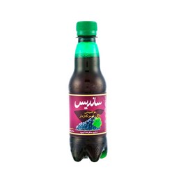 نوشیدنی  گازدار انگور قرمز ساندیس 300 میلی لیتری