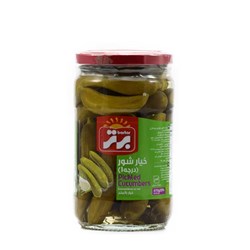 خیار شور درجه 1 برتر 700 گرمی