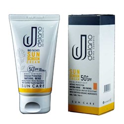 کرم ضد آفتاب  بایوتچ SPF+50 بژ طبیعی دلانو 50 میلی لیتری