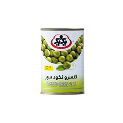 کنسرو نخود سبز فرنگی گرم یک و یک 400 گرمی