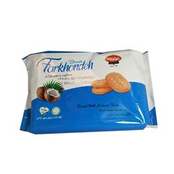 بیسکویت با طعم نارگیل فرخنده 320 گرمی