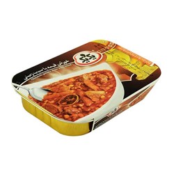 خورش قیمه با سیب زمینی و گوشت یک و یک 285 گرمی