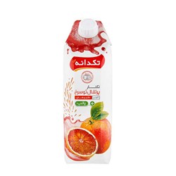 نکتار پرتقال توسرخ پالپ دار تکدانه 1000 میلی لیتری