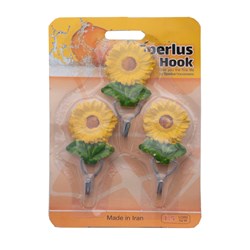 قلاب آویز مدل Sperlus طرح گل بسته 3 عددی