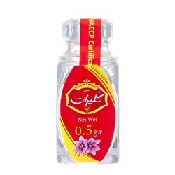زعفران سرگل گلیران طرح اطلسی 0.5 گرمی