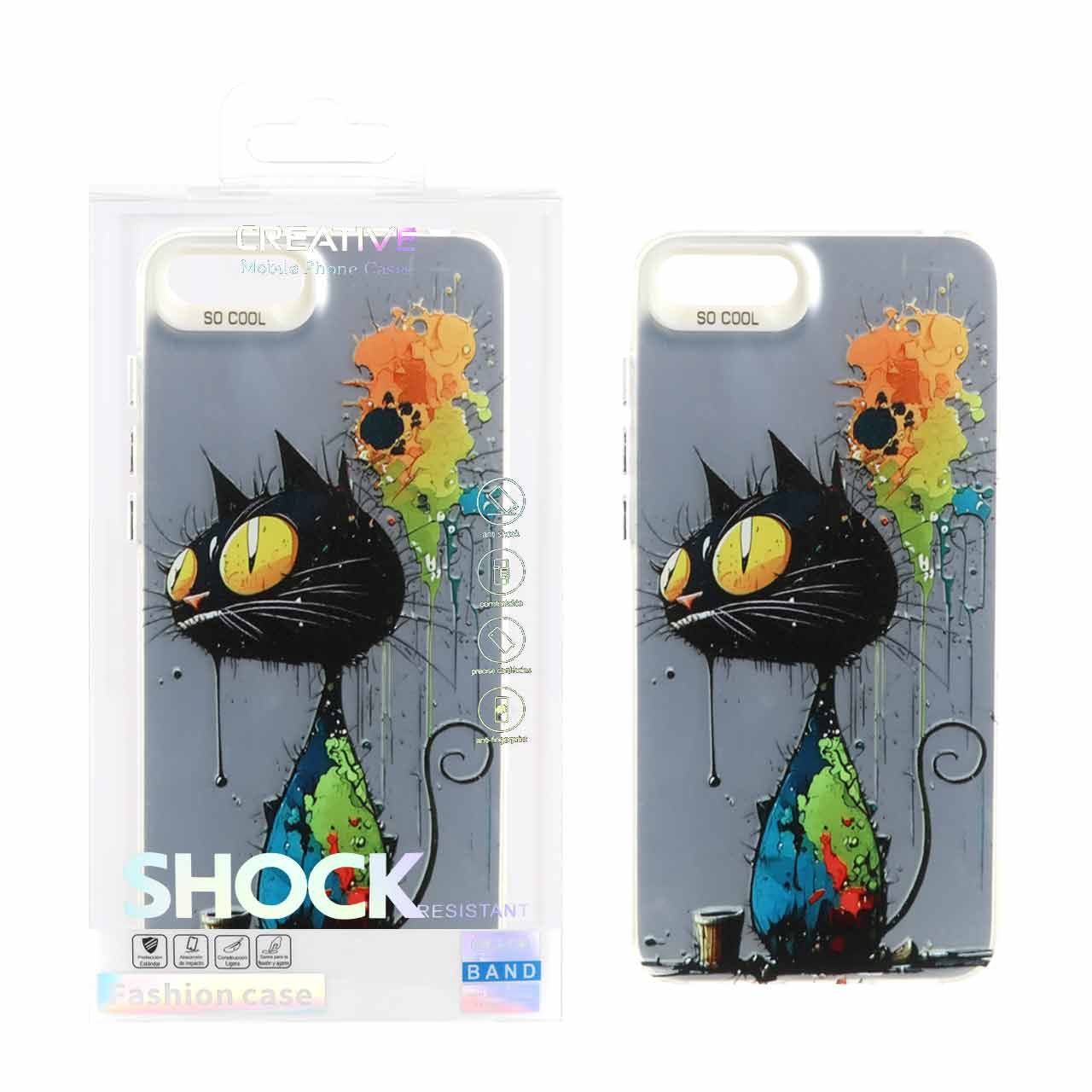 قاب طرح دار SO COOL مدل Huawei Y6 Prime 2018 کد 665 CHJ