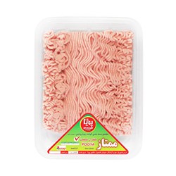 گوشت چرخ کرده مرغ پویا پروتئین 500 گرمی