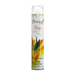 اسپری خوشبوکننده هوا با رایحه گل لاله سورینت مدل TULIP ice حجم 400 میلی لیتری