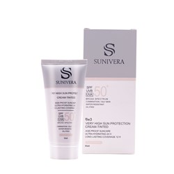 کرم ضد آفتاب بژ روشن SPF50 سانیورا 50 میلی لیتری